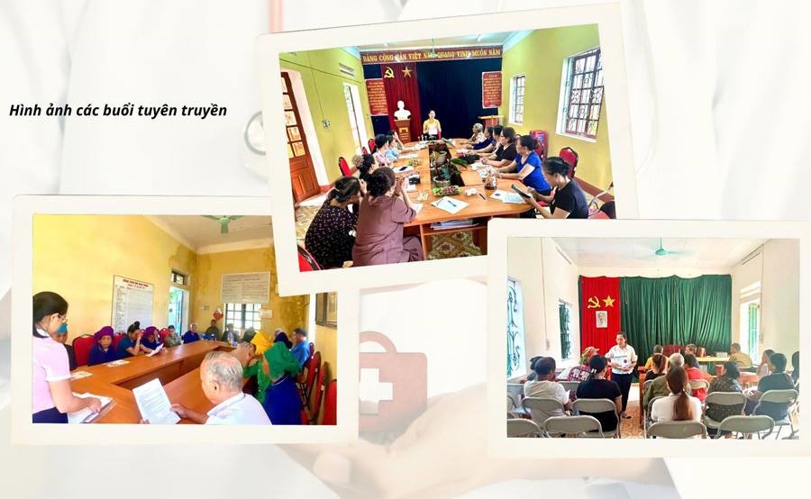 Tổ chức 12 buổi truyền thông phòng, chống bệnh tăng huyết áp