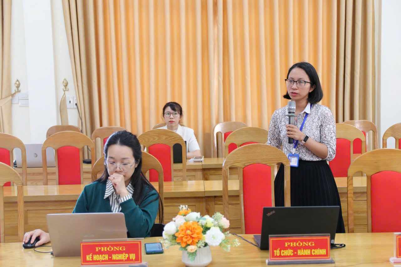 Trung tâm Kiểm soát bệnh tật tỉnh:  Họp đánh giá các nhiệm vụ khoa học – công nghệ và xét công nhận  sáng kiến cải tiến kỹ thuật cấp cơ sở năm 2025