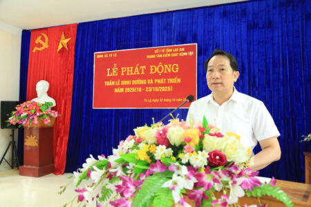 Lào Cai: Phát động Tuần lễ Dinh dưỡng và Phát triển tại xã Tú Lệ
